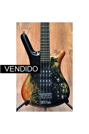 Warwick Corvette $$ 4 Special Edition Black-Orange Warwick Corvette $$ 4 Special Edition Black-Orange